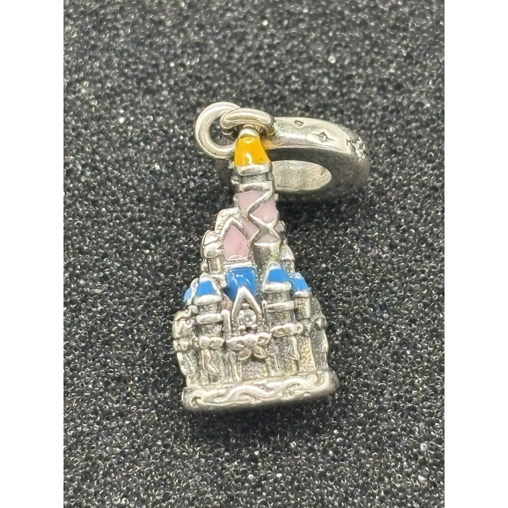 Disney Parks Pandora WDW 50th Anniversary Cinderella Castle Dangle Charm 2021